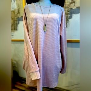 PIKO 1988 sweater dress.  Loose fitting. Pink/light mauve. Good condition